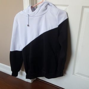 Asymmetrical hoodie